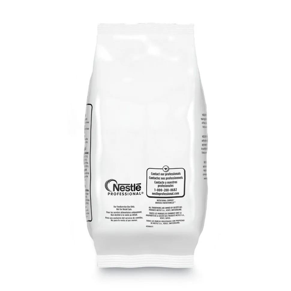 Nescafe 2 lb Bag Frothy Coffee Beverage - French Vanilla (6/Carton)