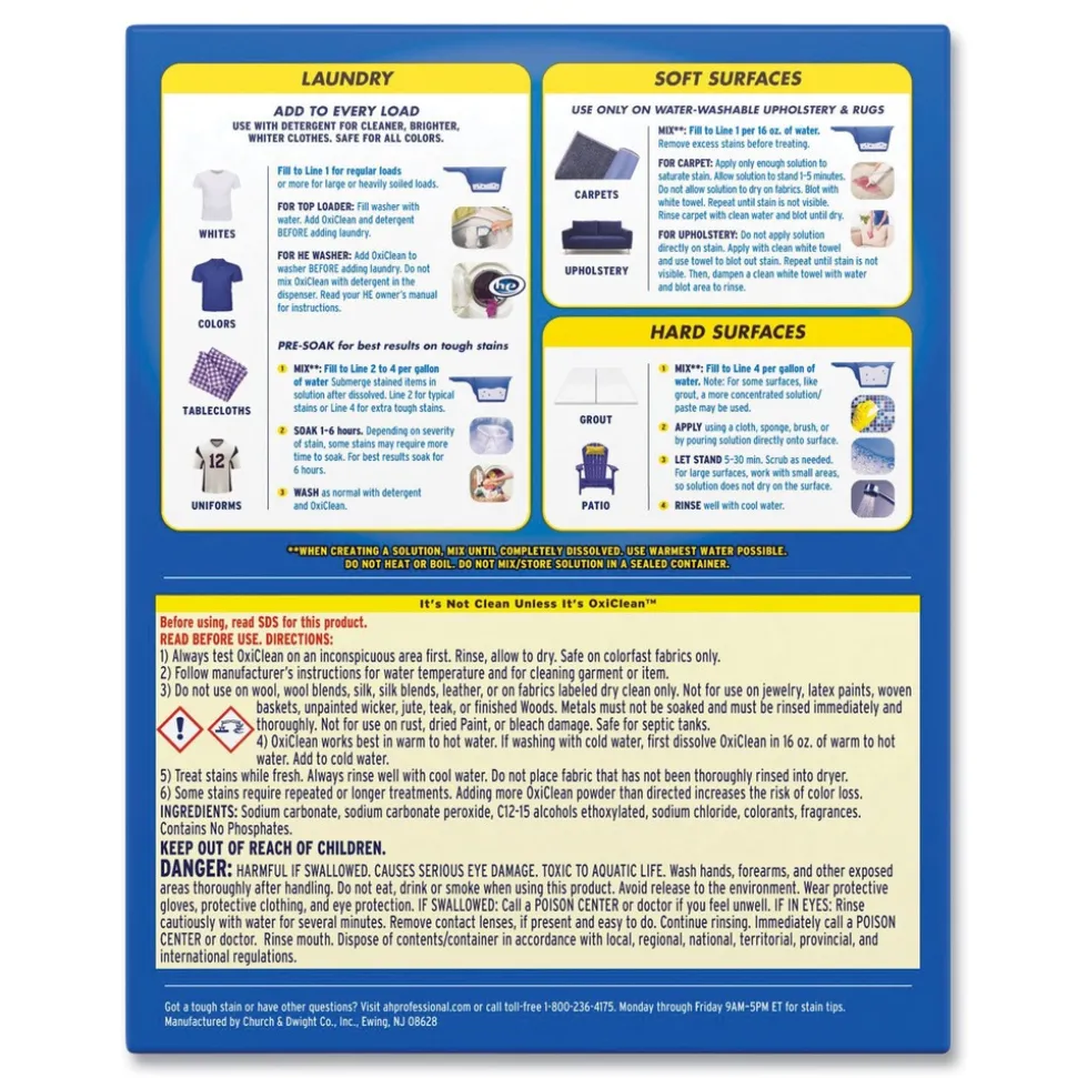 OxiClean 7.22 lbs. Box Versatile Stain Remover - Regular Scent