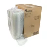 Pactiv Corp. YCA910480000 EarthChoice 48 oz. Recycled PET Hinged Container - Clear (190/Carton)