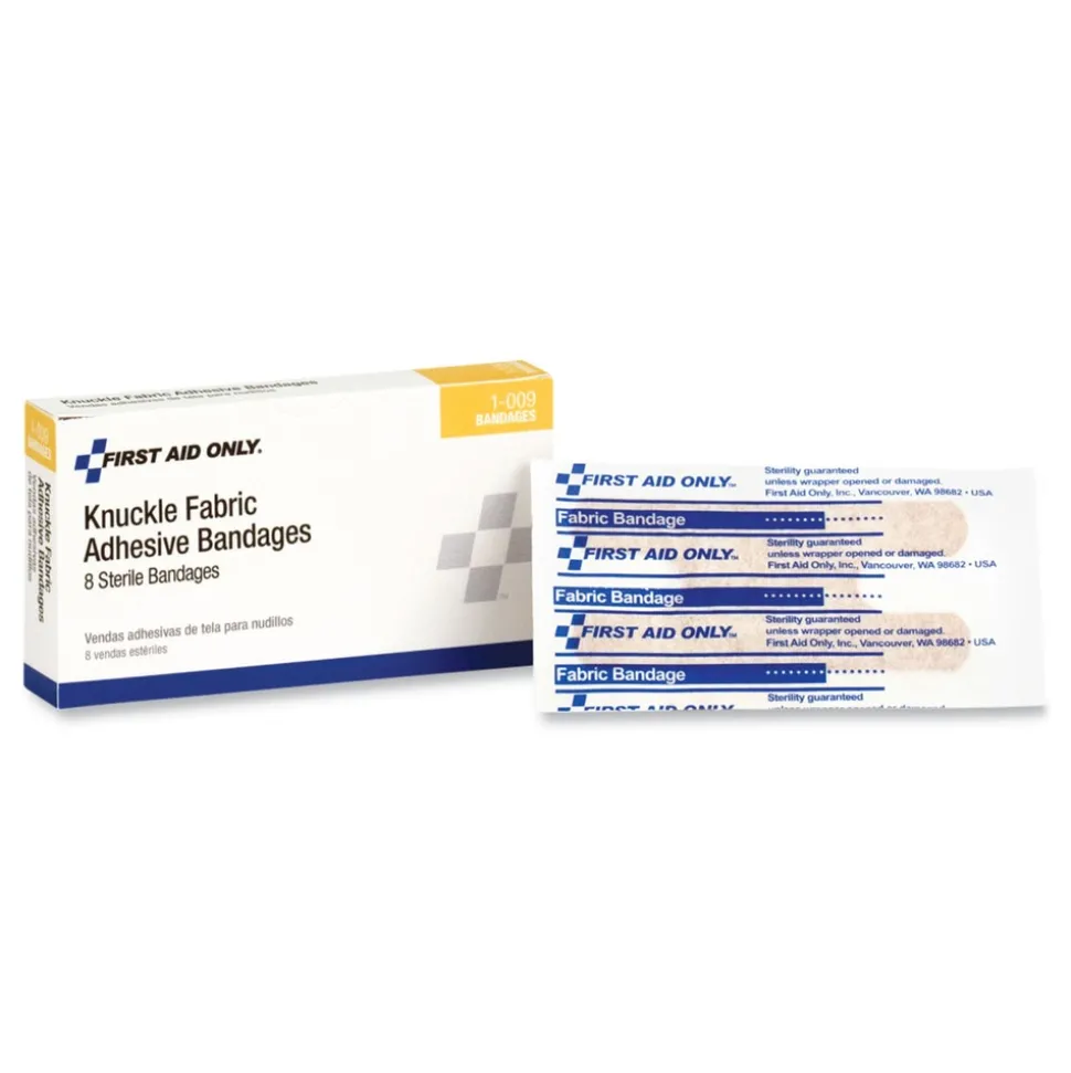 PhysiciansCare by First Aid Only First Aid Fabric Knuckle Bandages (8/Box)