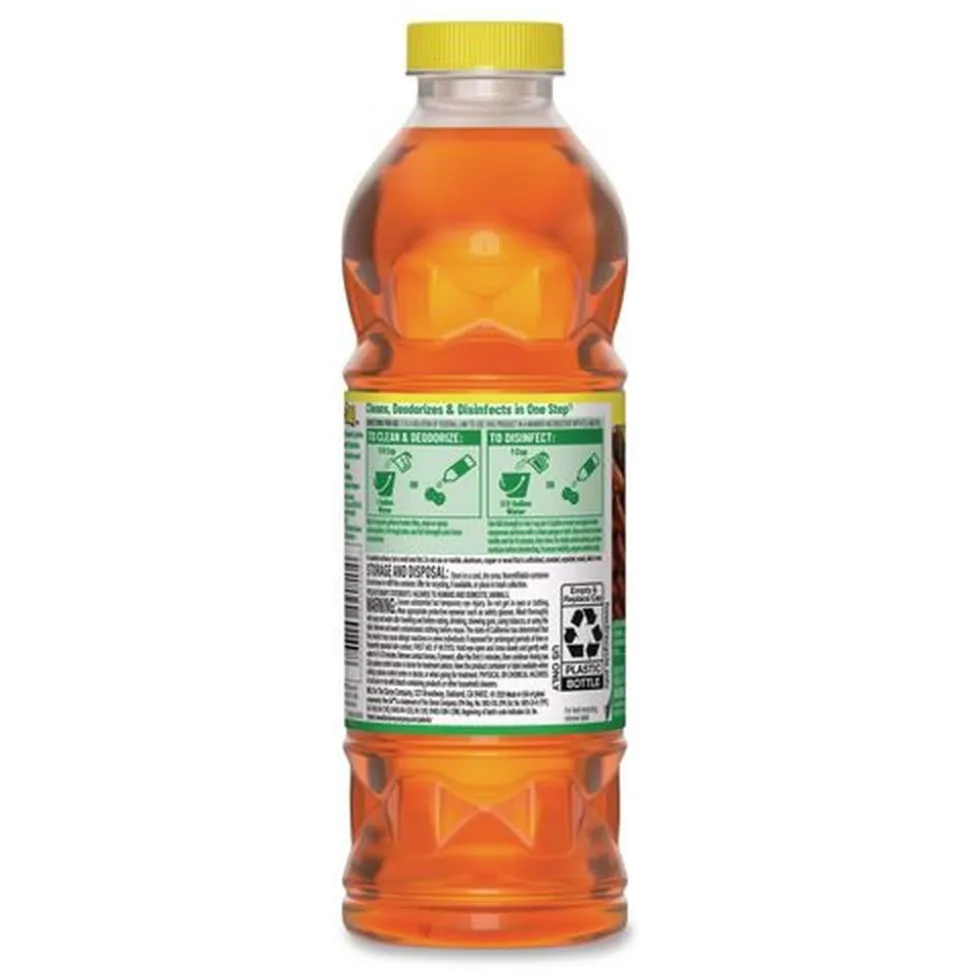 Pine-Sol 60149CT 20 oz. Bottle Multi-Surface Concentrated Disinfectant Cleaner - Pine Scent (8/Carton)