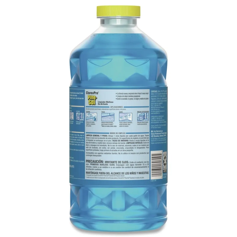 Pine-Sol 80 oz. CloroxPro Concentrated Multi-Surface Cleaner - Sparkling Wave Scent