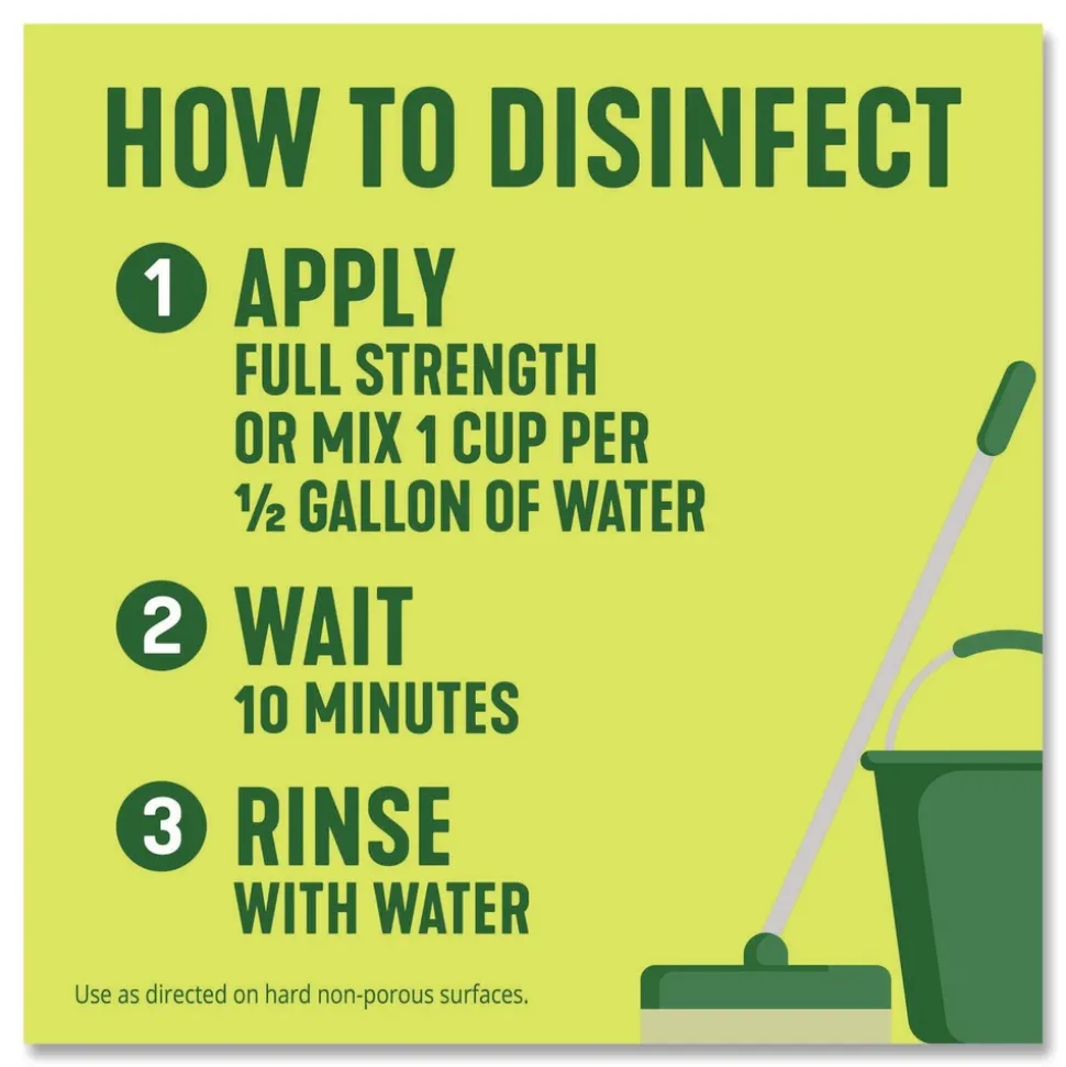 Pine-Sol 80 oz. Concentrated Multi-Surface Disinfectant Cleaner - Pine Scent (6/Carton)