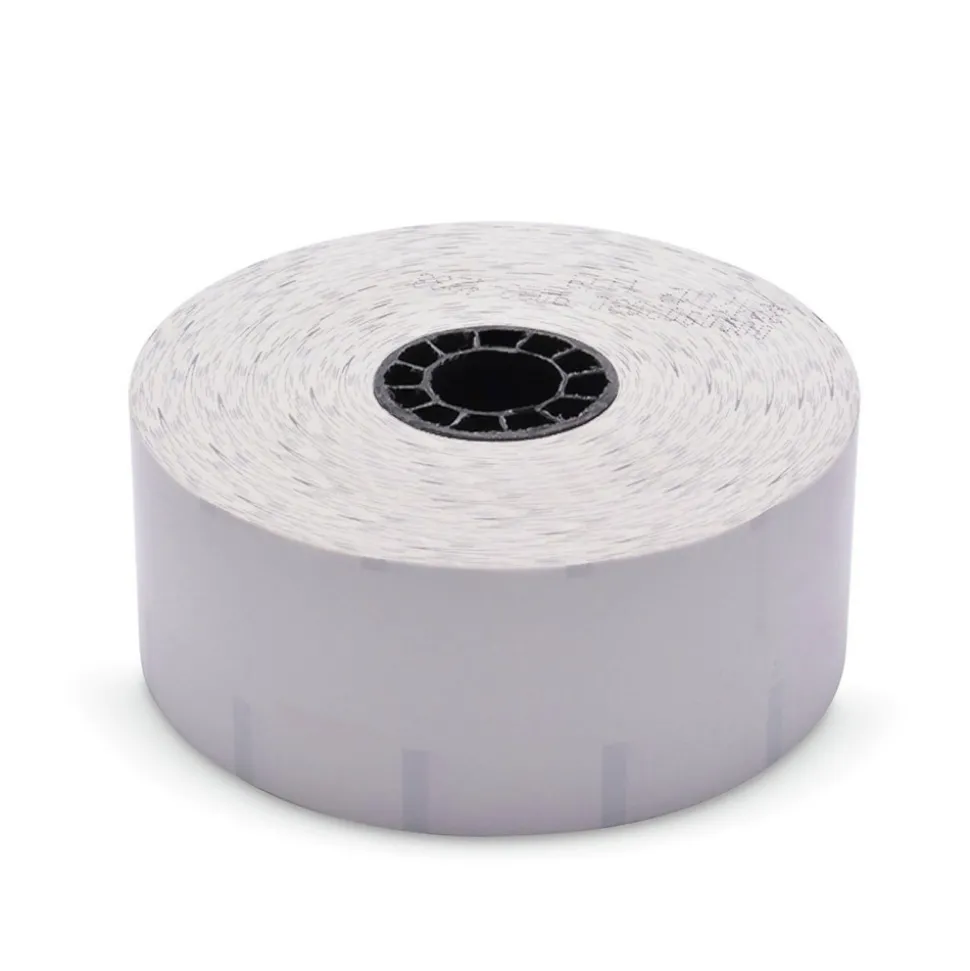 PM Company 2.28 in. x 270 ft. Sticky Media - White (12 Rolls/Carton)