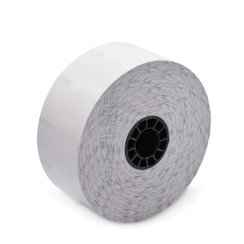 PM Company 2.28 in. x 270 ft. Sticky Media - White (12 Rolls/Carton)