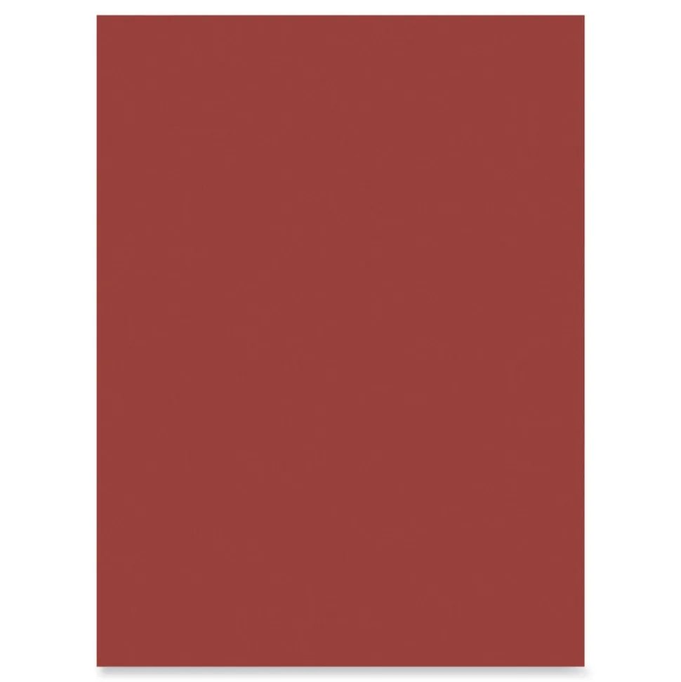 Prang SunWorks 9 x 12 Construction Paper - Red (50/Pack)
