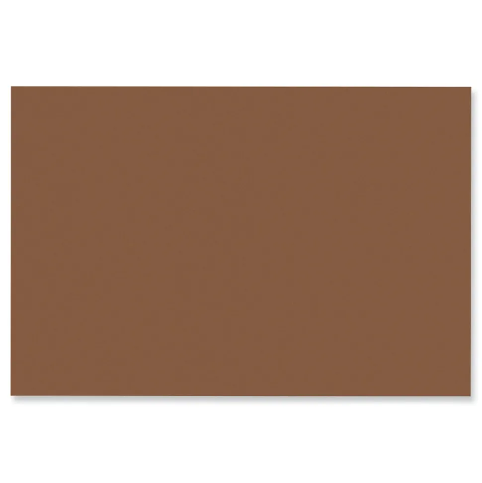 Prang SunWorks 12 x 18 Construction Paper - Brown (50/Pack)