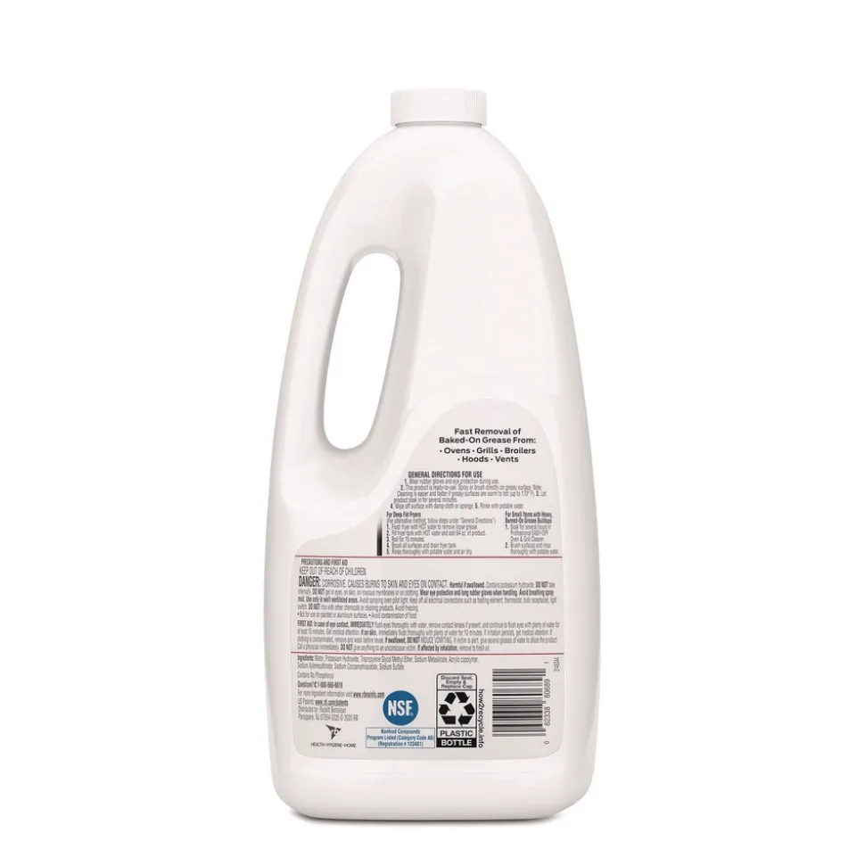 Professional EASY-OFF 2 qt. Bottle Ready-to-Use Liquid Oven and Grill Cleaner (6/Carton)