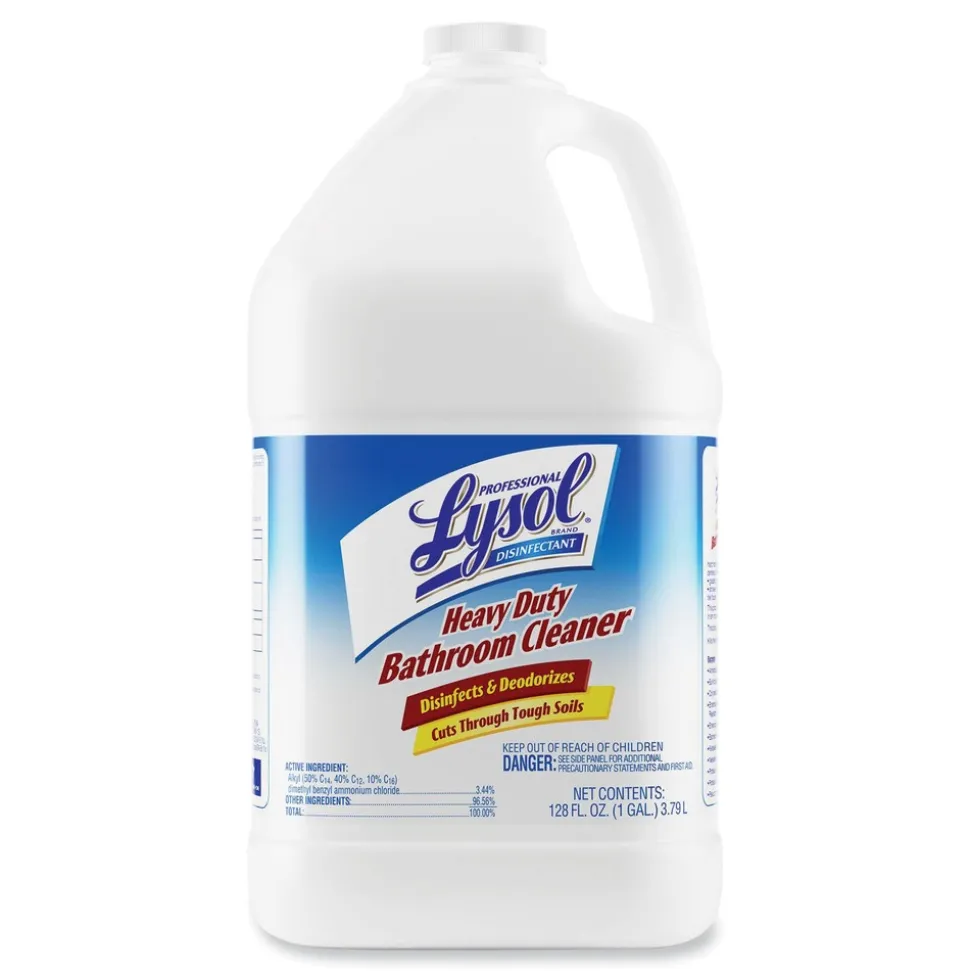 Professional LYSOL Brand 1 gal. Disinfectant Heavy-Duty Bathroom Cleaner Concentrate (4/Carton)