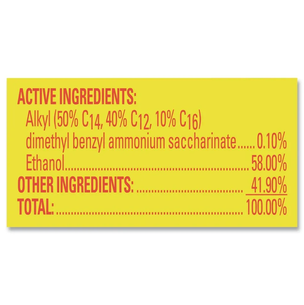 Professional LYSOL Brand 36241-04650 19 oz. Aerosol Spray Disinfectant Spray - Original Scent (12/Carton)