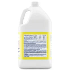 Professional LYSOL Brand 128 oz. Bottle Disinfectant Deodorizing Cleaner Concentrate - Lemon Scent (4/Carton)