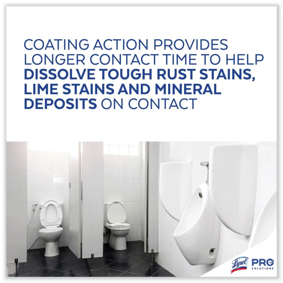 Professional LYSOL Brand 32 oz. Bottle Disinfectant Toilet Bowl Cleaner (12/Carton)