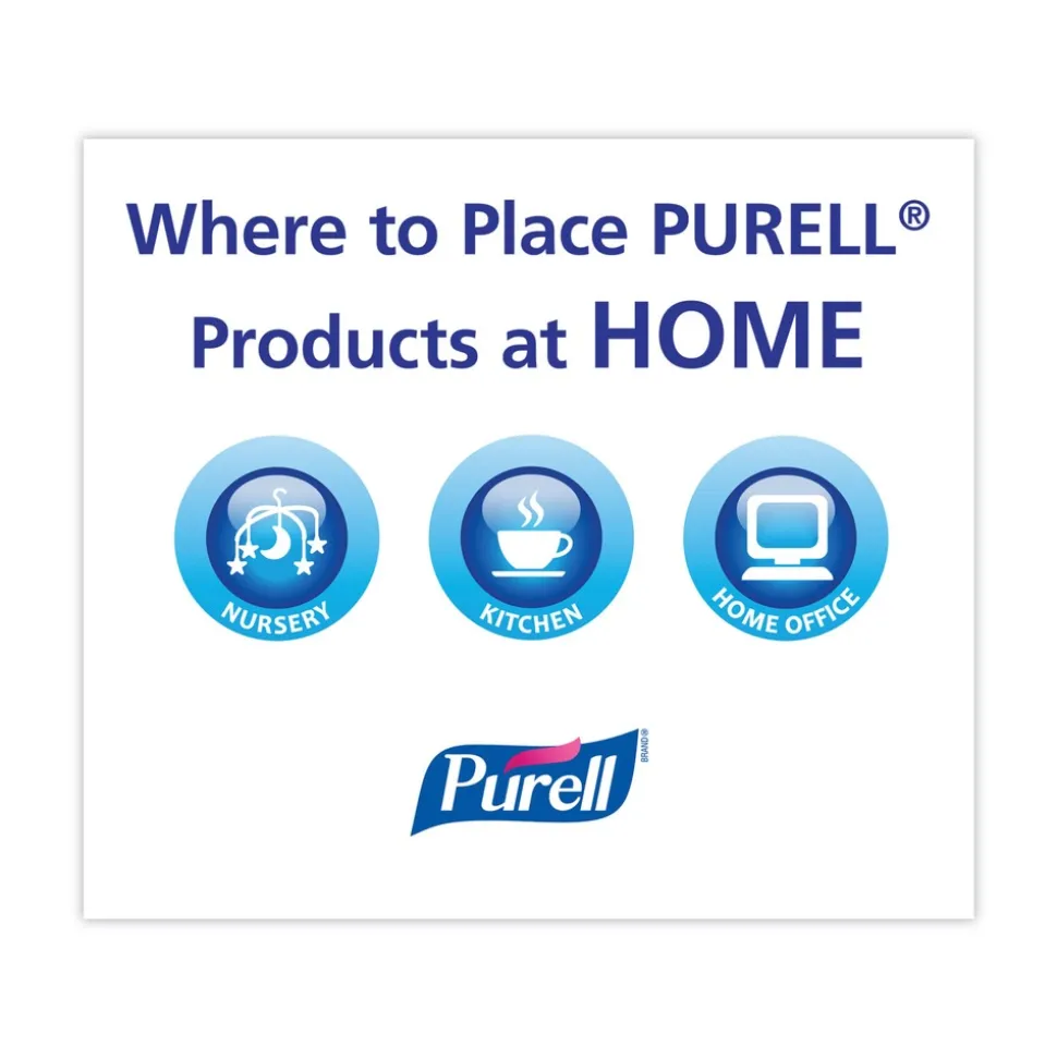 PURELL Advanced 12 oz. Refreshing Gel Hand Sanitizer Pump Bottle - Clean Scent (12/Carton)