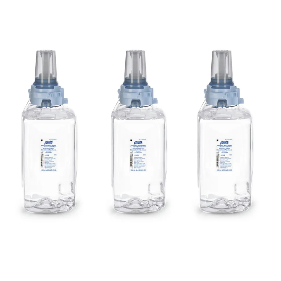 PURELL 1200 mL Fragrance-Free Green Certified Advanced Refreshing Foam Hand Sanitizer for ADX-12 (3/Carton)