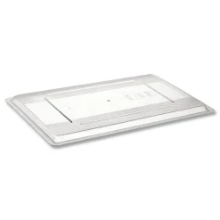 Rubbermaid Commercial 26 in. x 18 in. Food/Tote Box Lids - Clear