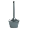 Rubbermaid Commercial 16 in. x 38.75 in. 4.5 gal. Aladdin Round Steel Smokers' Station - Charcoal