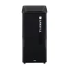 Rubbermaid Commercial Sustain 23 gal Metal/Plastic Decorative Refuse with Recycling Lid - Black