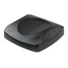 Rubbermaid Commercial Untouchable 16 in. Square Swing Top Lid - Black