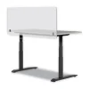 Safco 7517FR 59.5 in. x 2.5 in. x 23.5 in. 7517 Series Acrylic Wellness Panel - Frosted