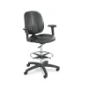 Safco 4.13 in. x 10.25 in. x 10 in. Adjustable T-Pad Arms for Apprentice Series Chairs - Black (1-Pair)