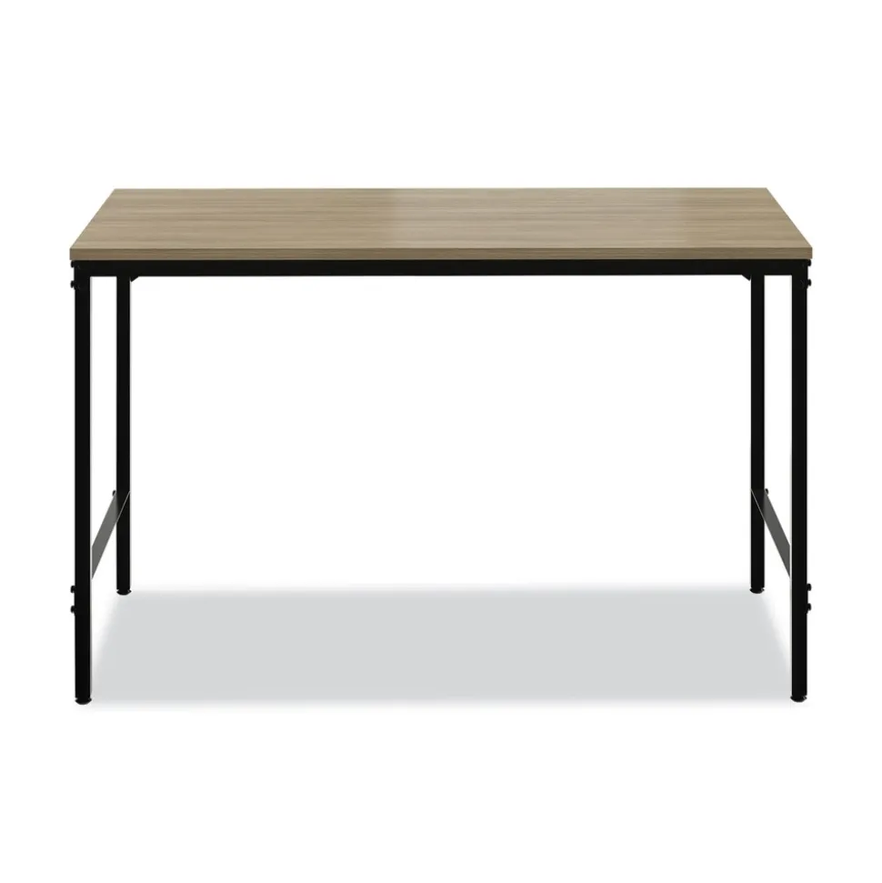 Safco Simple 45.5 in. x 23.5 in. x 29.5 in. Work Desk - Walnut