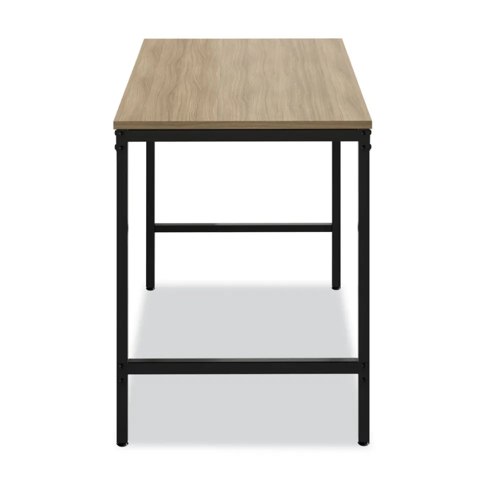 Safco Simple 45.5 in. x 23.5 in. x 29.5 in. Work Desk - Walnut