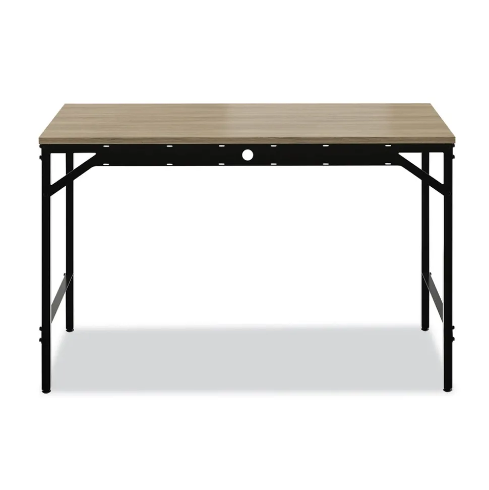 Safco Simple 45.5 in. x 23.5 in. x 29.5 in. Work Desk - Walnut