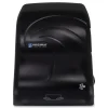 San Jamar 12.38 in. x 9.5 in. x 14.63 in. Simplicity Mechanical Roll Dispenser - Black Pearl