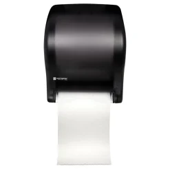 San Jamar Tear-N-Dry 11.75 in. x 9.13 in. x 14.44 in. Essence Classic Automatic Dispenser - Black Pearl