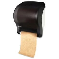 San Jamar Tear-N-Dry 11.75 in. x 9.13 in. x 14.44 in. Essence Classic Automatic Dispenser - Black Pearl