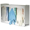 San Jamar 18 x 3.75 x 10 3 Box Steel White Enamel Disposable Glove Dispenser - White