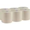 Scott Essential 1-Ply 8 in. x 700 ft. 1.75 in. Core 100% Recycled Fiber Hard Roll Towel - Brown (6/Carton)