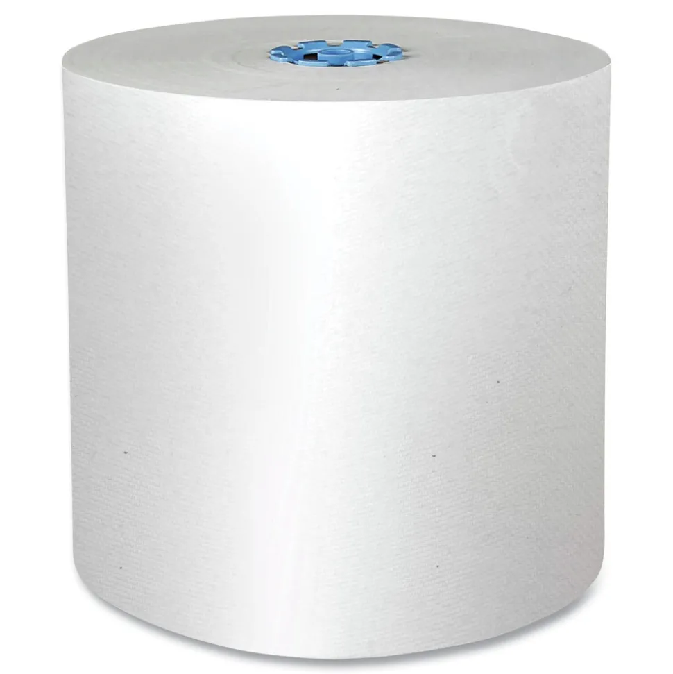 Scott 43959 1-Ply 7.5 in. x 900 ft. Pro Hard Roll Paper Towels with Absorbency Pockets for Scott Pro Dispenser - Blue Core Only (6/Carton)