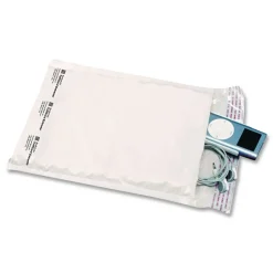 Sealed Air Jiffylite #0 Barrier Bubble Air Cell Cushion Self-Adhesive Closure Self-Seal 6 in. x 10 in. Bubble Mailer - White (200/Carton)