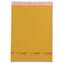 Sealed Air Jiffylite #0 Barrier Bubble Air Cell Cushion Self-Adhesive Closure Self-Seal 6 in. x 10 in. Bubble Mailer - Brown Kraft (200/Carton)
