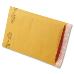 Sealed Air Jiffylite 7.25 in. x 12 in. No. 1 Barrier Bubble Air Cell Cushion Self-Seal Bubble Mailer - Brown Kraft (25/Carton)