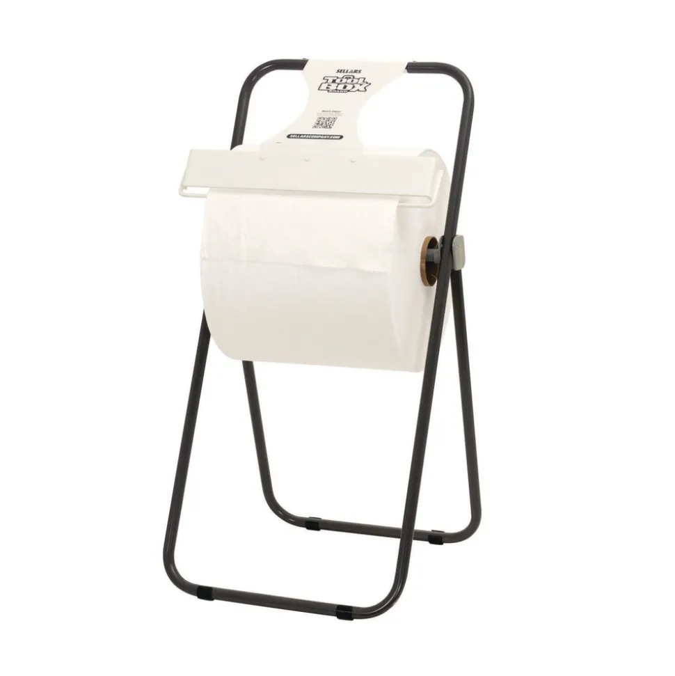 Sellars 1-Ply 12.5 x 12 TOOLBOX Z300 Wipers - White (1/Carton)
