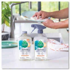 Seventh Generation 16 oz. Bottle Foaming Dish Spray - Mandarin Orange Scent (6/Carton)