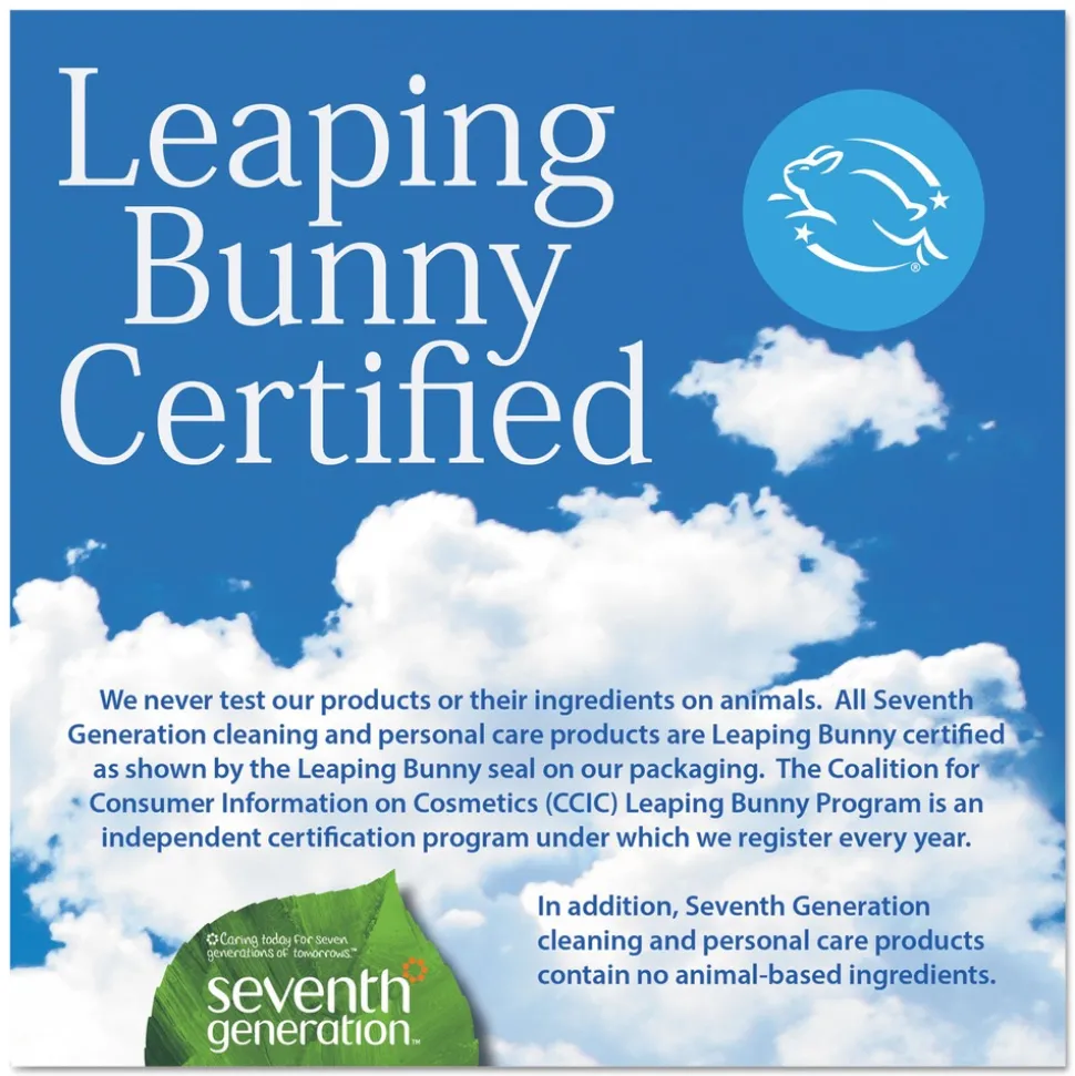 Seventh Generation Powder Natural Laundry Detergent Packs - Unscented (8/Carton)