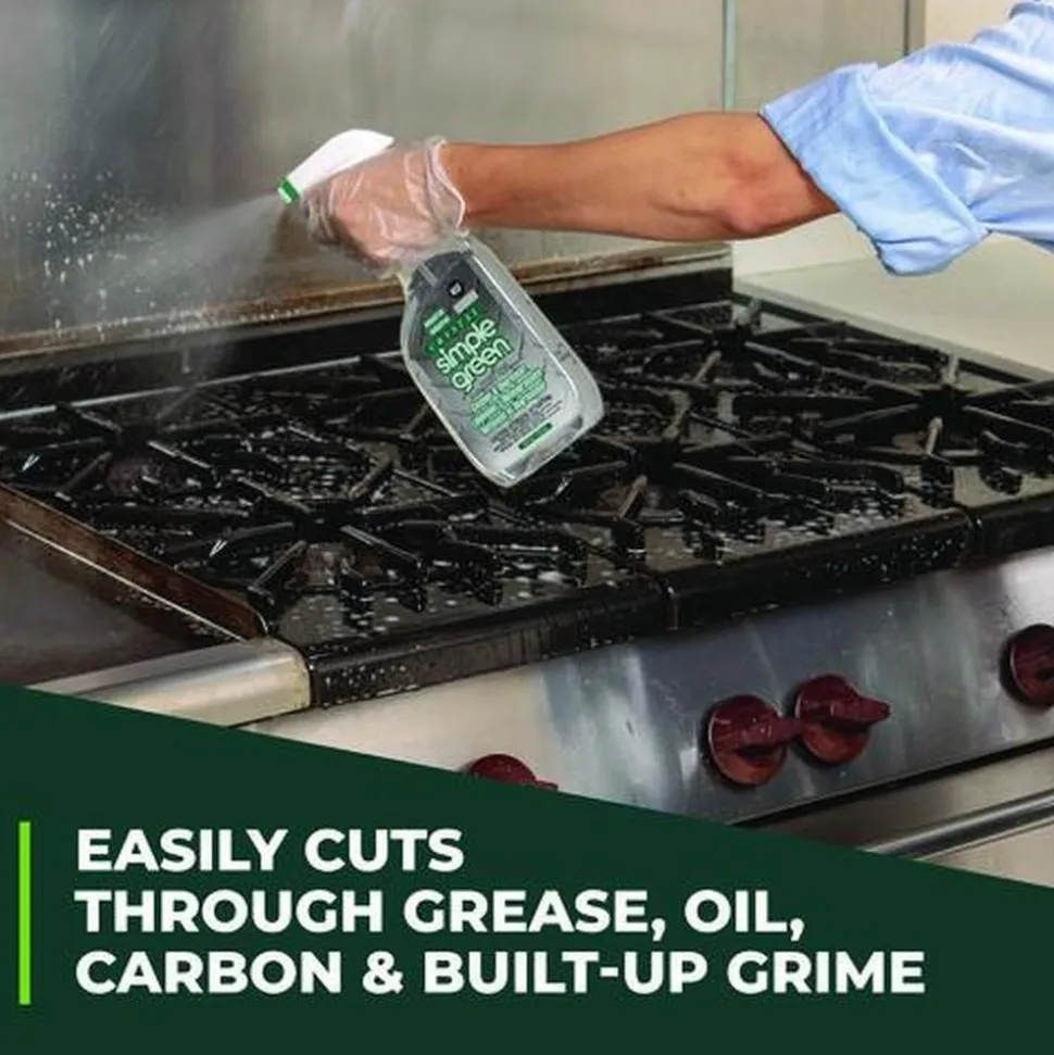 Simple Green Crystal 24 oz Spray Bottle Industrial Cleaner/Degreaser (12/Carton)