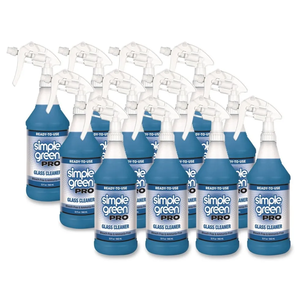 Simple Green 32 oz Ready-To-Use Pro Glass Cleaner (12/Carton)