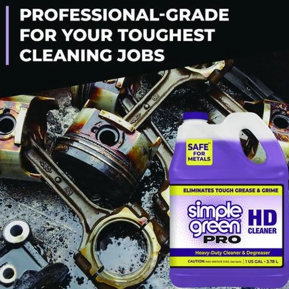 Simple Green 2110000413421 Pro HD 1 gal Bottle Heavy-Duty Cleaner - Unscented (4/Carton)