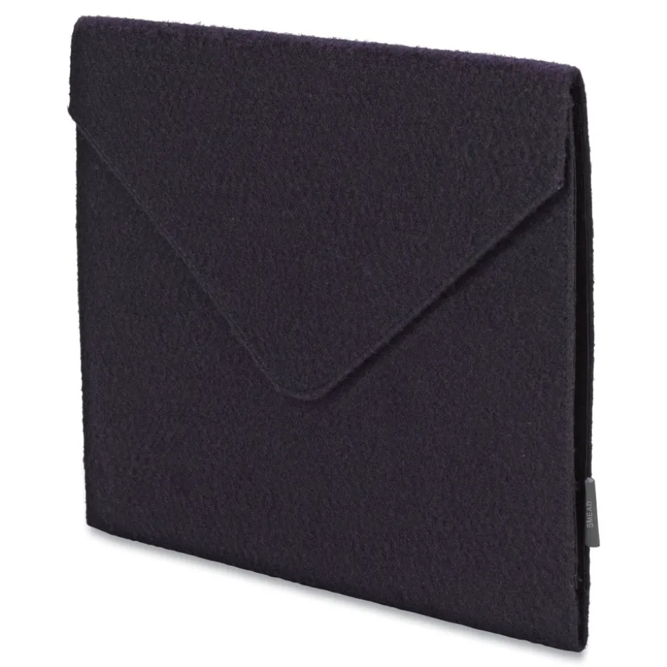 Smead 2 in. Expansion Letter Size Soft Touch Cloth Expanding Files - Dark Blue