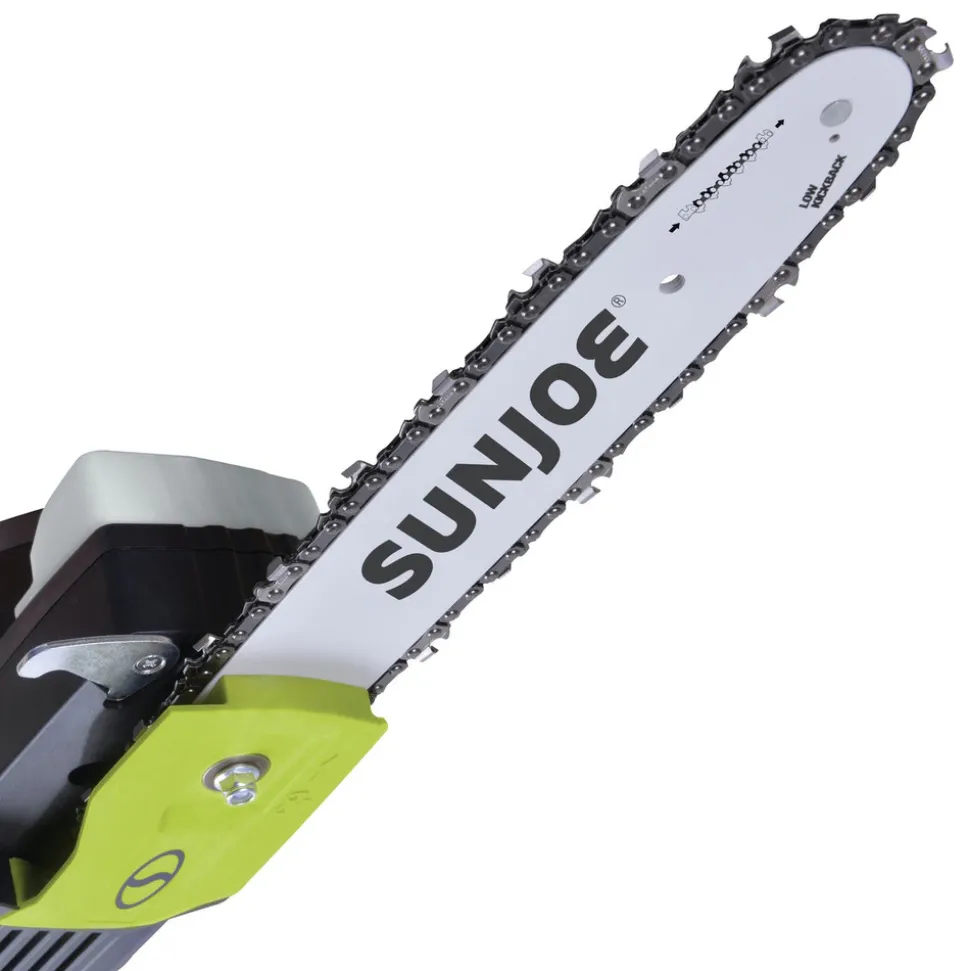Snow Joe iON100V Brushless Lithium-Ion 10 in. Cordless Modular Pole Chain Saw (Tool Only)