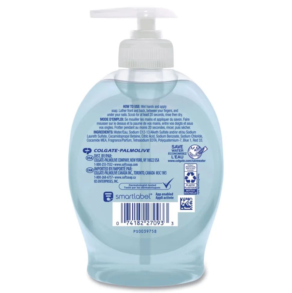 Softsoap US04964A 7.5 oz. Softsoap Liquid Hand Soap Pumps - Fresh Breeze Scent (6/Carton)