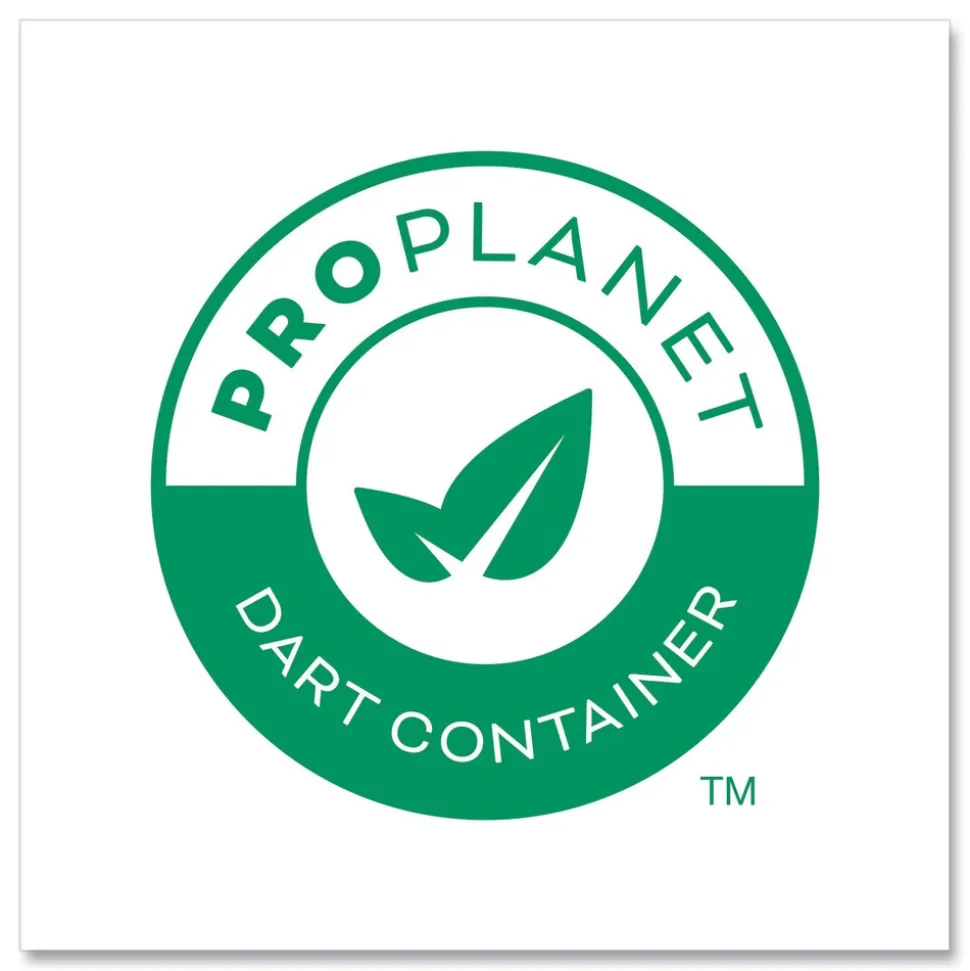SOLO 16 oz Compostable Paper Hot Cups - White/Green (1000/Carton)