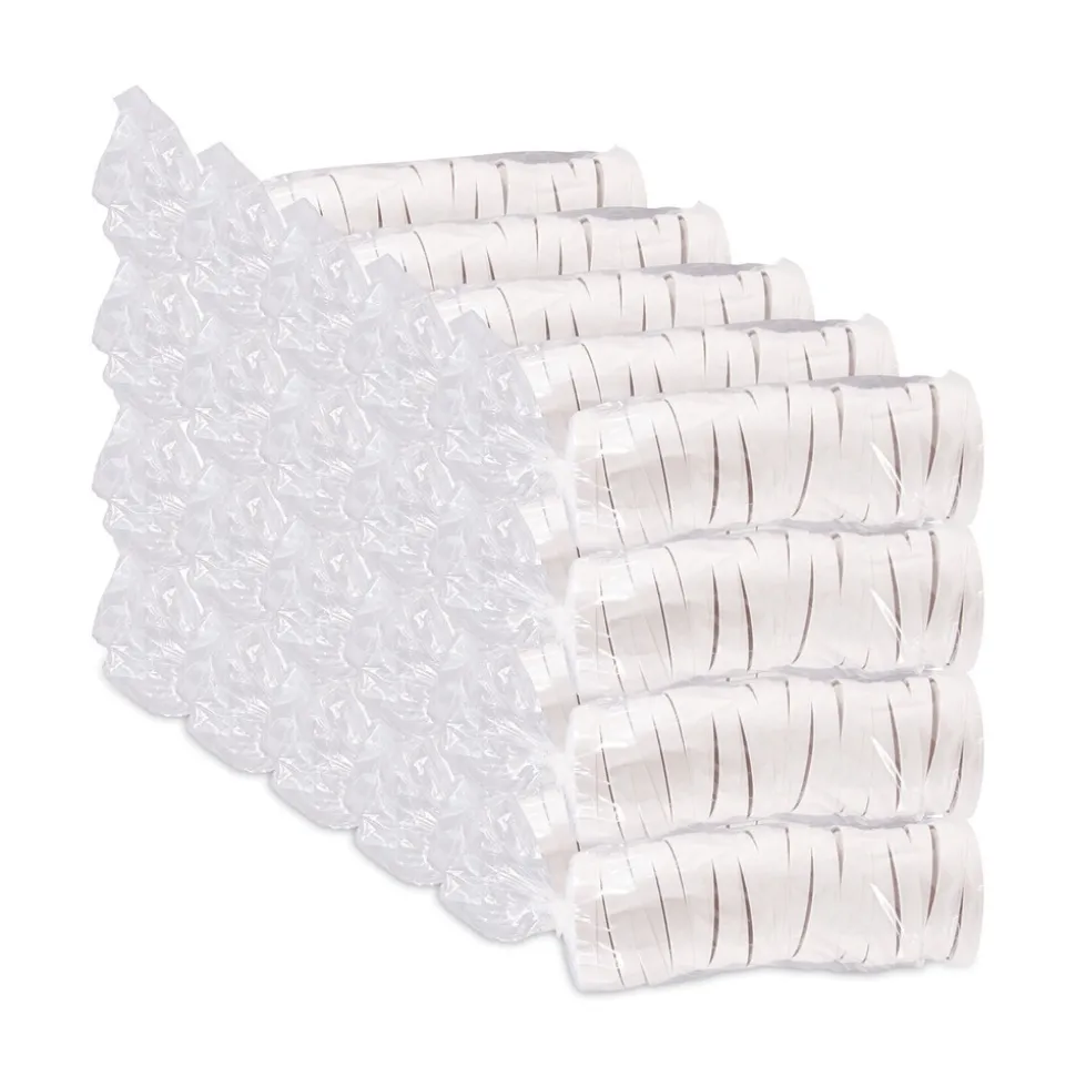 SOLO 16 oz Spiral-Wound Paper Hot Cup Lids - White (20/Carton)