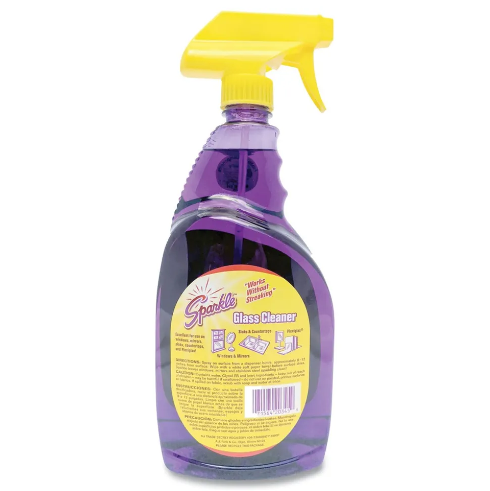 Sparkle 33.8 oz. Spray Bottle Glass Cleaner
