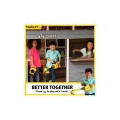 STANLEY Jr. Battery Powered Weed Trimmer Toy with 3 Batteries (AA)