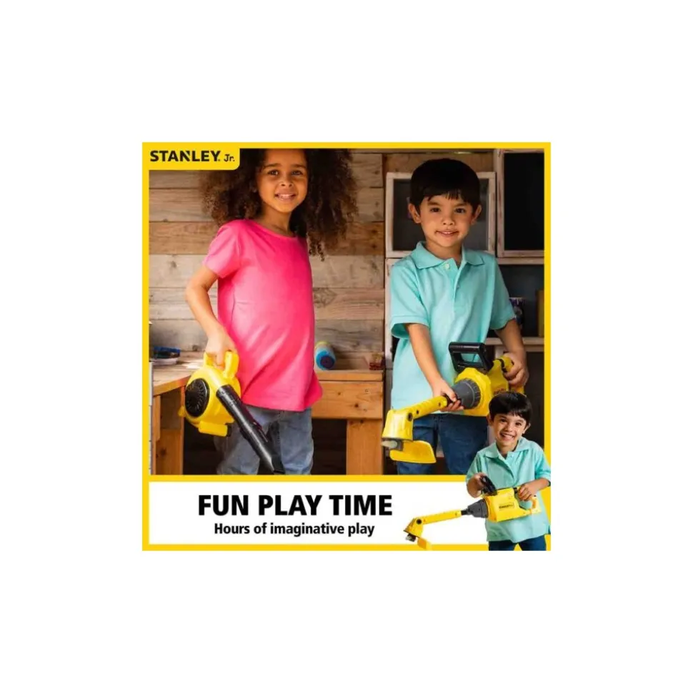 STANLEY Jr. Battery Powered Weed Trimmer Toy with 3 Batteries (AA)